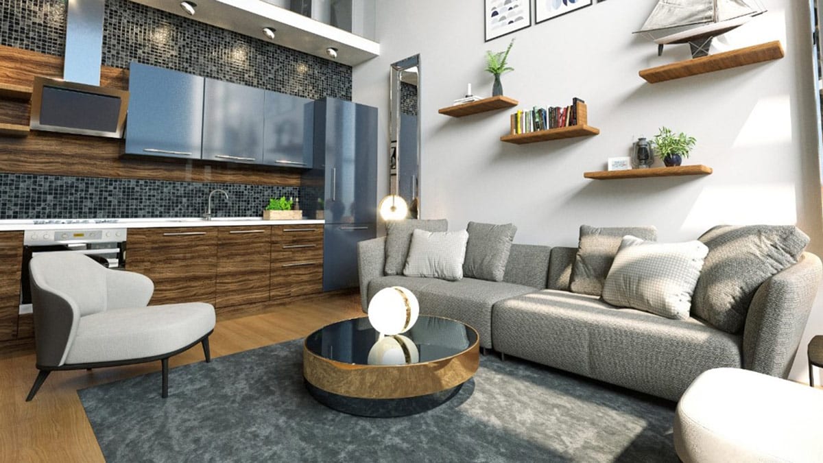 Luxurious 1-Bedroom Garden Apartment in Esentepe Project